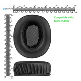 Geekria QuickFit Replacement Ear Pads for SONY MDR-DS7500 Headphones Ear Cushions, Headset Earpads, Ear Cups Cover Repair Parts (Black)