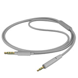Geekria Audio Cable with Mic Compatible with Bose SoundTrue Around-Ear II, SoundLink II On-Ear Cable, 2.5mm Aux Replacement with Inline Microphone and Volume Control (4 ft/1.2 m)