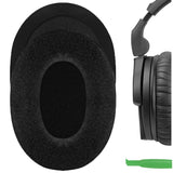 Geekria Comfort Velour Replacement Ear Pads for Sennheiser HD280 HD280-Pro HD281 HMD280 HMD281 Headphones Ear Cushions, Headset Earpads, Ear Cups Cover Repair Parts (Black)
