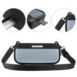 Geekria Silicone Speaker Case Cover Compatible with Bose SoundLink Flex Case, Protective Waterproof, Shockproof Soft Skin, Replacement Speakers Travel Carrying Case with Shoulder Strap