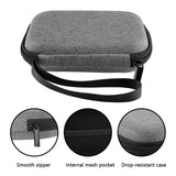 Geekria Mobile Game Controller Carrying Case Compatible with Razer Kishi Game Controller Accessories, Travel Gaming Box, Storage Bag, Hard Case Cover (Gray)