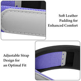 Geekria Flex Fabric Headband Pad Compatible with Corsair HS80 RGB, HS80 MAX Headphones Replacement Band, Repair Part (Purple)