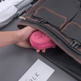 Geekria Mouse Carrying Case, Hard Shell Protective Travel Bag Wireless Mouse Storage Bag, Compatible with Logitech POP Mouse (Rose)