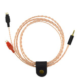 Geekria Apollo Single Crystal Copper Upgrade Audio Cable Compatible with Sennheiser HD25 HD25-C Headphones, 2.5mm Replacement Headphones Cord for Hi-Resolution Audiophile, HiFi Headset (5ft/1.5m)