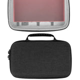 Geekria Audio Interface Hard Case Compatible with Focusrite Scarlett 2i2, Protective Hard Shell Travel Carrying Bag with Cable Storage (Grey)