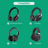 Geekria Audio Cable Compatible with Jabra Move Style Edition, Elite 85h, Philips A4216, H6506, SHP9500 Headphones, 1/8" (3.5mm) to 3.5mm Replacement Stereo Cord (4 ft/1.2 m)
