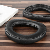 Geekria Elite Perforated Sheepskin Replacement Ear Pads for Sennheiser HD800 Headphones Ear Cushions, Headset Earpads, Ear Cups Cover Repair Parts (Black)