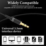 Geekria Sleep Earplugs, 6.6 FT / 200CM Mono Earbud Single Ear Noise Isolating Earphone, 3.5MM Tangle Free Sleep Headphones for Side Sleepers In Ear Wired Headphones (Without Mic / Black)