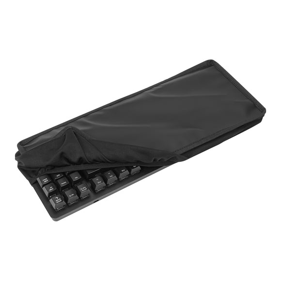 Geekria Tenkeyless TKL Keyboard Dust Cover, Soft Silicone Keyboard Cover for 80% 87 Key Computer Mechanical Gaming Keyboard, Compatible with Logitech G915 TKL (Black)