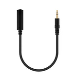 Geekria 3.5mm (1/8'') Male to 6.35mm (1/4'') Female Headphones Plug Adapter, Conversion Audio, Cord Compatible with Phone, Laptop, Headphones - Stereo Audio Connector (30cm)