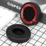 Geekria QuickFit Replacement Ear Pads for Beats Solo 4 Wireless On-Ear Headphones Ear Cushions, Headset Earpads, Ear Cups Cover Repair Parts (Black)
