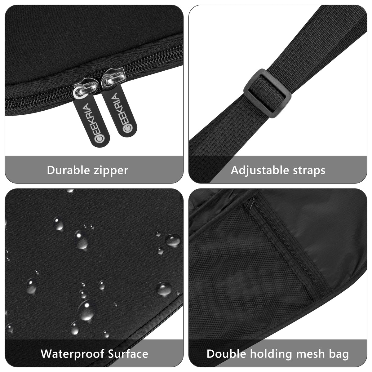 Geekria For Creators - Funda De Transporte Para Micrófono Compatible