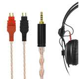 Geekria Apollo Single Crystal Copper Upgrade Audio Cable Compatible with Sennheiser HD25 HD25-C Headphones, 2.5mm Replacement Headphones Cord for Hi-Resolution Audiophile, HiFi Headset (5ft/1.5m)
