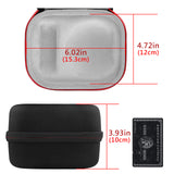 Geekria Hard Shell Speaker Case Compatible with Apple HomePod Mini, Replacement Portable Speakers Travel Carrying Bag (Black)