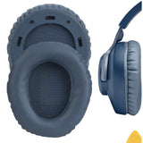 Geekria QuickFit Replacement Ear Pads for JBL Quantum 100 Headphones Ear Cushions, Repair Parts (Blue)