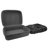 Geekria Shield Case for Large Sized Over-Ear Headphones, Replacement Protective Hard Shell Travel Carrying Bag with Cable Storage, Compatible with ATH-AWKT, SONY MDR-Z1R (Dark Grey)