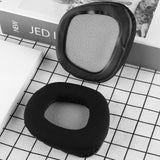 Geekria Comfort Mesh Fabric Replacement Ear Pads for Corsair VOID PRO, Void Pro RGB, Void Pro RGB SE, Void Elite, Void Elite RGB Headphones Ear Cushions, Ear Cups Cover Repair Parts (Black / Grey)