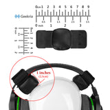 Geekria Comfort Headphones Headband Pressure Relief Pads, Headband Cushion Pad for Tight On-Ear/Over-Ear Headsets, Headband Nuggets Damage Free Easy DIY Installation (4 Pack)