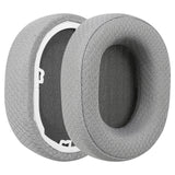 Geekria Comfort Mesh Fabric Replacement Ear Pads for Corsair HS65, HS55 Headphones Ear Cushions, Headset Earpads, Ear Cups Cover Repair Parts (Grey)
