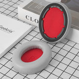 Geekria QuickFit Replacement Ear Pads for 1MORE SonoFlow Headphones Ear Cushions, Headset Earpads, Ear Cups Cover Repair Parts (Grey)