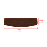 Geekria Velour Headband Pad Compatible with Sennheiser HD598 HD598SE HD598CS HD595 HD569 HD559 HD558 HD555 HD518 HD515 Game ONE PC360 PC373D, Headphones Replacement Band (Brown)