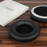 Geekria QuickFit Replacement Ear Pads for SteelSeries Siberia V1, Siberia V2, Siberia V3 Prism Gaming Headphones Ear Cushions, Headset Earpads, Ear Cups Cover Repair Parts (Black)