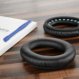 Geekria QuickFit Replacement Ear Pads for Bose QuietComfort 15, QC15, QC2 Headphones Ear Cushions, Headset Earpads, Ear Cups Cover Repair Parts (Black)