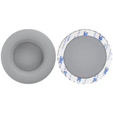 Geekria QuickFit Replacement Ear Pads for SteelSeries Siberia V1, Siberia V2, Siberia V3 Prism Gaming Headphones Ear Cushions, Headset Earpads, Ear Cups Cover Repair Parts (Grey)