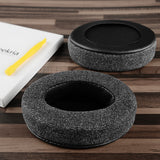 Geekria Comfort Linen Replacement Ear Pads for Turtle Beach Stealth 600, 400, 500X, 700X, 420X, Ear Force XO SEVEN, XP500, PX5, PX4, X42 Gaming Headphones Ear Cushions, Headset Earpads (Black)