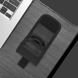 Geekria Earbuds Pouch with Belt Loop Compatible with Skullcandy EcoBuds, Rail, Smokin' Buds, Indy ANC, Dime 2, Dime 3 Earbud Case Belt Holster, Protective Case Cover with Clip Holder for Bag Strap