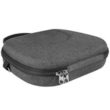 Geekria Shield Headphones Case, Compatible with AirPods Max Headphones Case, Replacement Hard Shell Travel Carrying Bag with Room for Smart Case and Accessories Storage (Dark Grey)