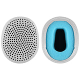 Geekria QuickFit Replacement Ear Pads for Skullcandy Riff Wireless Headphones Ear Cushions, Headset Earpads, Ear Cups Cover Repair Parts (White)