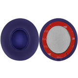 Geekria QuickFit Replacement Ear Pads for Beats Solo 3 (A1796), Solo 3.0 Wireless On-Ear Headphones Ear Cushions, Headset Earpads, Ear Cups Cover Repair Parts (Pop Indigo)