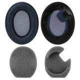 Geekria QuickFit Replacement Ear Pads for Sony WH-1000XM4 Wireless Headphones Ear Cushions, Headset Earpads, Ear Cups Cover Repair Parts (Blue)