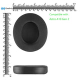 Geekria Sport Cooling Gel Replacement Ear Pads for Astro Gaming A10 Gen 2 Headphones Ear Cushions, Headset Earpads, Ear Cups Cover Repair Parts (Black)