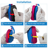 Geekria Sport Cooling-Gel Replacement Ear Pads for Logitech G435, G335 Headphones Ear Cushions, Headset Earpads, Ear Cups Cover Repair Parts (Black)