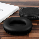 Geekria QuickFit Replacement Ear Pads for Edifier W800BT (FCC ID:Z9G-EDF41), K815, W808BT Headphones Ear Cushions, Headset Earpads, Ear Cups Cover Repair Parts (Black)