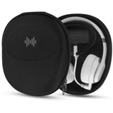 Geekria Elite Charging Headphones Case Compatible with Beats Solo 4, Studio Pro, Sony WH-H800 and More, Replacement Hard Shell Travel Carrying Bag (Black) Without Power Bank