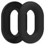 Geekria Silicone Earpads Cover Compatible with Sony WH-1000XM5, WH1000XM5 Wireless Headphones, Ear Cups Cover / Ear Cushions Cover Sweatproof & Easily Washable (Black)