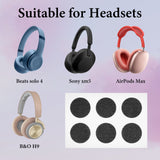 Geekria 60 Pieces Essential Oil Stickers for Headphones, Essential Oil Scented Patch for Gaming, Office, Personal Aroma, Relaxing, Refreshing (Mint Scent)