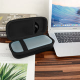 Geekria Shield Speaker Case Compatible with Bose SoundLink Flex 2 Bluetooth, Replacement Hard Shell Portable Speaker Protective Carrying Bag with Cable Storage (Black)