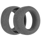 Geekria Comfort Linen Replacement Ear Pads for Sony PlayStation Pulse Elite Headphones Ear Cushions, Headset Earpads, Ear Cups Cover Repair Parts (Grey)
