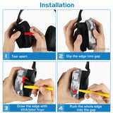 Geekria Comfort Mesh Fabric Ear Replacement Pads for Skullcandy Crusher Wireless, Crusher EVO, Crusher ANC, Hesh3, HeshEVO, HeshANC, Venue ANC Headphones, Ear Cushions (Black)