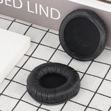 Geekria QuickFit Leatherette Replacement Earpads + Mic Foam Compatible with BlueParrott B250-XT Plus, B250-XT, B250-XTS, B250, B150 Headphones Mic Windscreen Foam Cover + Ear Cups (Black)