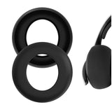 Geekria Silicone Replacement Ear Pads Covers for Sony PlayStation Pulse Elite Headphones Ear Cushions, Headset Earpads, Ear Cups Cover Repair Parts (Black)