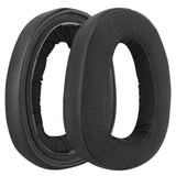 Geekria Comfort Hybrid Velour Replacement Ear Pads for Sennheiser GSP 600, GSP 601 GSP 602, GSP 670, GSP 500 Headphones Ear Cushions, Repair Parts with Video Guide (Black)