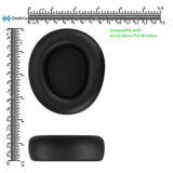 Geekria QuickFit Replacement Ear Pads for SteelSeries Arctis Nova Pro Wireless Headphones Ear Cushions, Headset Earpads, Ear Cups Cover Repair Parts (Black)