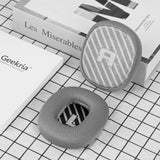 Geekria Comfort Mesh Fabric Replacement Ear Pads for Astro Gaming A10 Gen 2 Headphones Ear Cushions, Headset Earpads, Ear Cups Cover Repair Parts (Grey/Black)