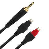 Geekria Audio Cable Compatible with Sennheiser HD 600, HD 650, HD 660S2, HD 6XX Headphones Cable, 3.5mm (1/8'') to 2Pin Braided Nylon Replacement Cord with 6.35mm to 3.5mm Adapter (4.9 ft / 1.5 m)
