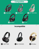 Geekria Elite Headphones Pouch Compatible with Bose QC Ultra, JBL Tour ONE M3, Sony WH-1000XM6 and More, Soft Shell Replacement Protective Travel Carrying Bag with Cable Storage (Dark Grey)